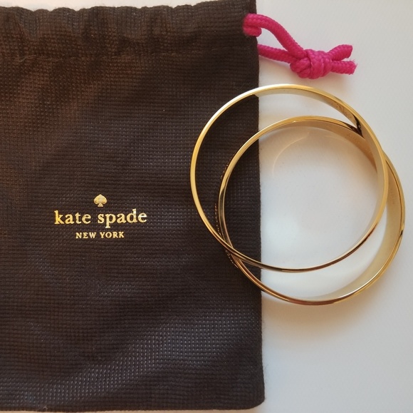 Kate Spade Gold Bracelet Set - Picture 1 of 8
